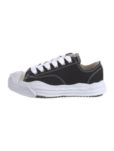 Pre-owned Miharayasuhiro Canvas Sneakers In Black