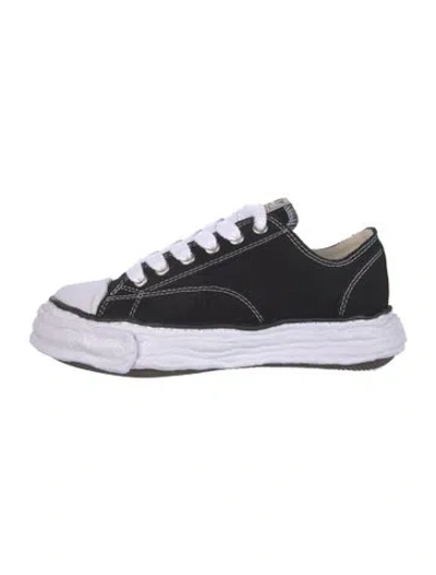 Pre-owned Miharayasuhiro Canvas Sneakers In Black