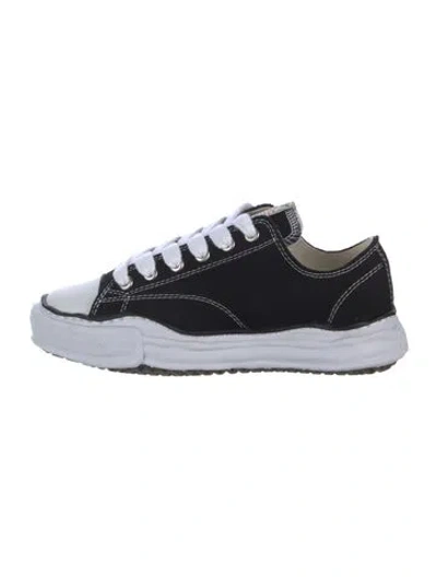 Pre-owned Miharayasuhiro Canvas Sneakers In Black