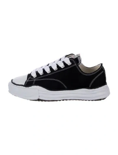 Pre-owned Miharayasuhiro Canvas Sneakers In Black