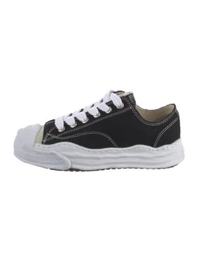 Pre-owned Miharayasuhiro Canvas Sneakers In Black