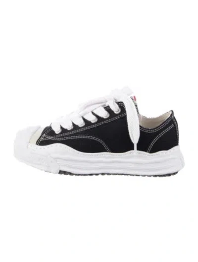 Pre-owned Miharayasuhiro Canvas Sneakers In Black