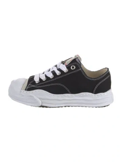 Pre-owned Miharayasuhiro Canvas Sneakers In Black