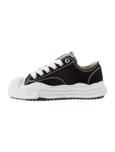 Pre-owned Miharayasuhiro Canvas Sneakers In Black