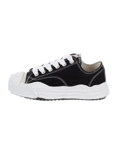 Pre-owned Miharayasuhiro Canvas Sneakers In Black