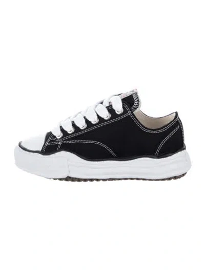 Pre-owned Miharayasuhiro Canvas Sneakers In Black