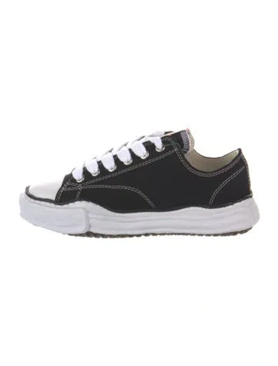 Pre-owned Miharayasuhiro Canvas Sneakers In Black