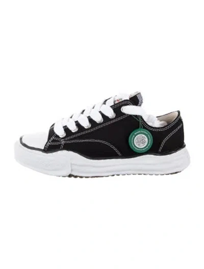 Pre-owned Miharayasuhiro Canvas Sneakers In Black