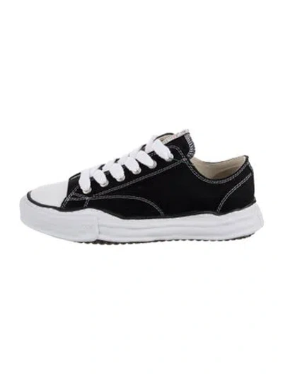 Pre-owned Miharayasuhiro Canvas Sneakers In Black