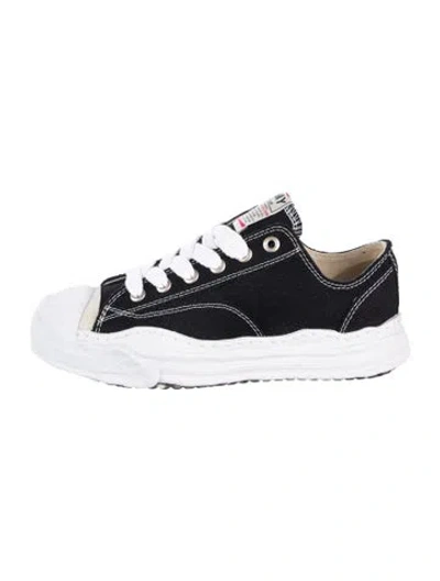 Pre-owned Miharayasuhiro Canvas Sneakers In Black