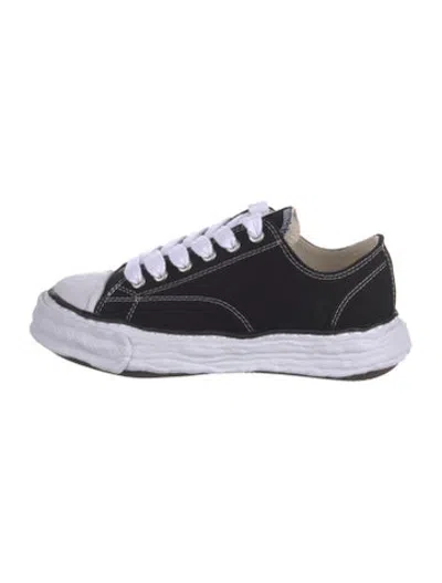 Pre-owned Miharayasuhiro Canvas Sneakers In Black