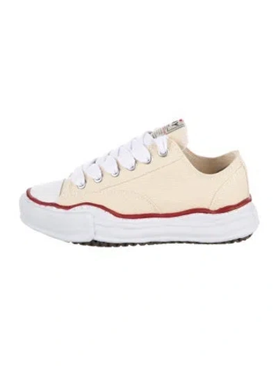 Pre-owned Miharayasuhiro Canvas Sneakers In Neutrals