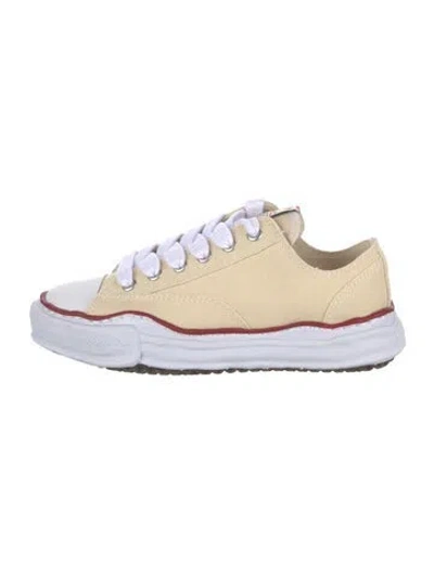 Pre-owned Miharayasuhiro Canvas Sneakers In Neutrals
