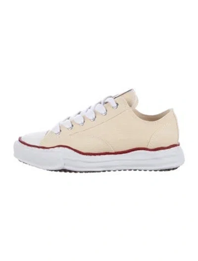 Pre-owned Miharayasuhiro Canvas Sneakers In Neutrals