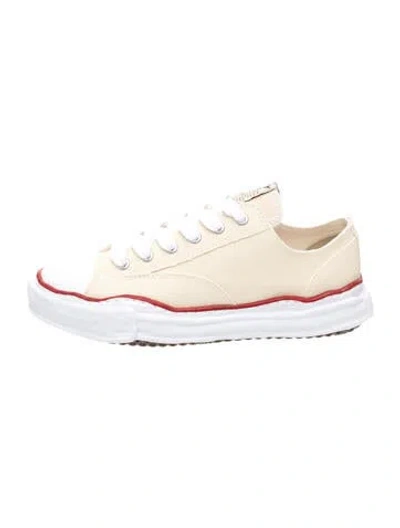 Pre-owned Miharayasuhiro Canvas Sneakers In Neutrals