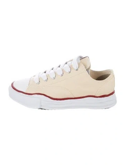 Pre-owned Miharayasuhiro Canvas Sneakers In Neutrals