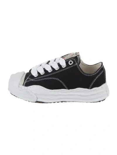 Pre-owned Miharayasuhiro Canvas Sneakers W/ Tags In Black