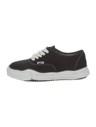 Pre-owned Miharayasuhiro Canvas Sneakers W/ Tags In Black