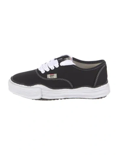 Pre-owned Miharayasuhiro Canvas Sneakers W/ Tags In Black