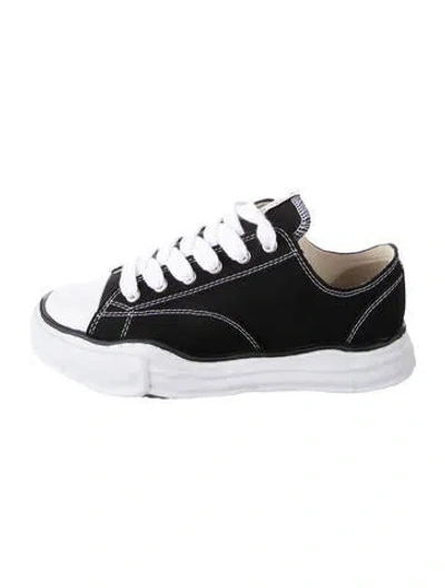 Pre-owned Miharayasuhiro Canvas Sneakers W/ Tags In Black