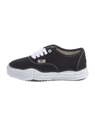 Pre-owned Miharayasuhiro Canvas Sneakers W/ Tags In Black/white
