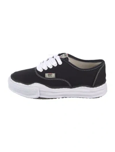 Pre-owned Miharayasuhiro Canvas Sneakers W/ Tags In Black/white