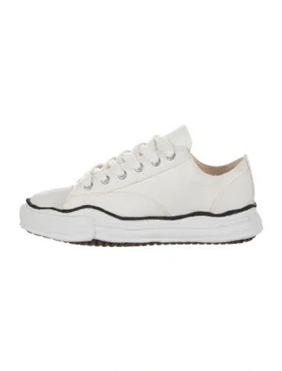 Pre-owned Miharayasuhiro Canvas Sneakers W/ Tags In Neutrals