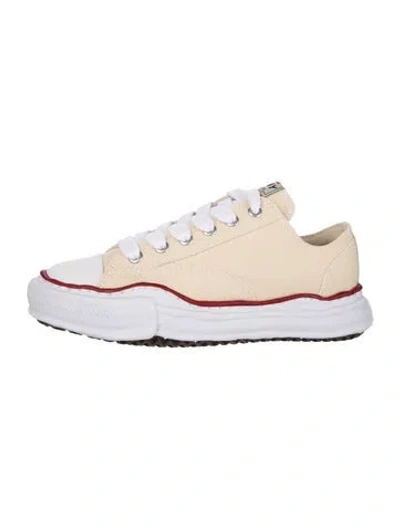 Pre-owned Miharayasuhiro Canvas Sneakers W/ Tags In Neutrals