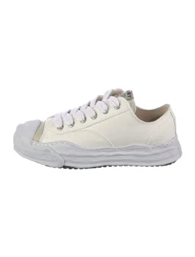 Pre-owned Miharayasuhiro Canvas Sneakers In White