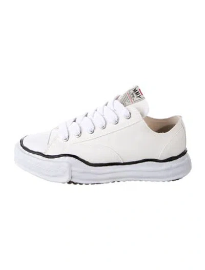 Pre-owned Miharayasuhiro Canvas Sneakers In White
