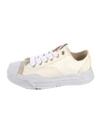 Pre-owned Miharayasuhiro Canvas Sneakers In White