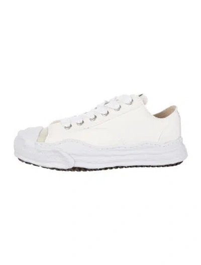 Pre-owned Miharayasuhiro Canvas Sneakers In White
