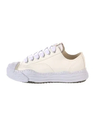 Pre-owned Miharayasuhiro Canvas Sneakers In White