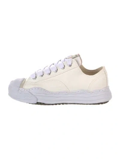 Pre-owned Miharayasuhiro Canvas Sneakers In White