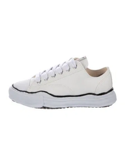 Pre-owned Miharayasuhiro Canvas Sneakers In White