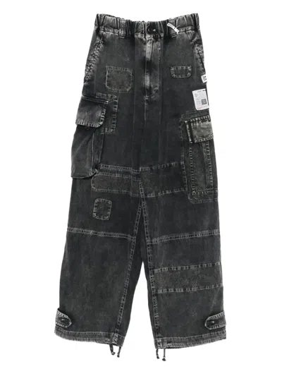 Miharayasuhiro Cargo-pockets Track Pants In Gray