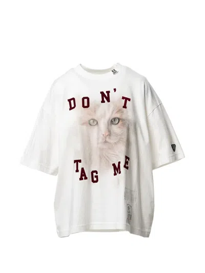 Miharayasuhiro Cat-printed T-shirt In Multi