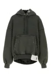 Miharayasuhiro Maison Mihara Yasuhiro Charcoal Cotton Oversize Sweatshirt
