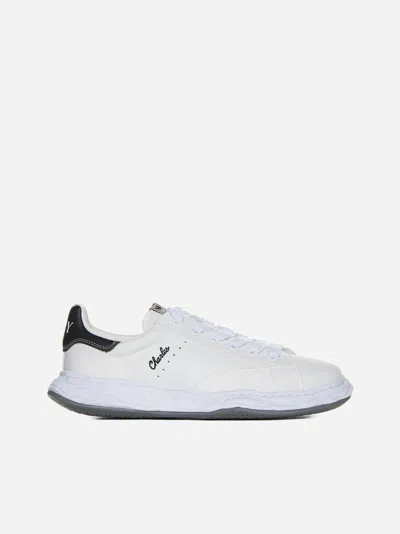 Miharayasuhiro Charles Lace-up Leather Sneakers In White