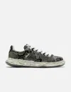 Miharayasuhiro Charles Og Sole Python Printed Leather Low-top Sneaker