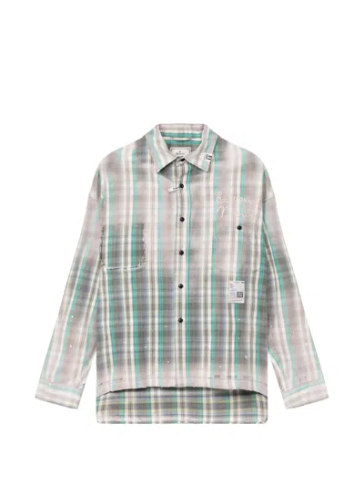 Miharayasuhiro Check Shirt In Multi
