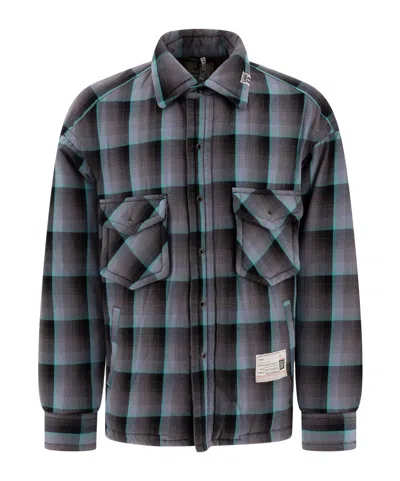 MIHARAYASUHIRO CHECKED CASUAL JACKET
