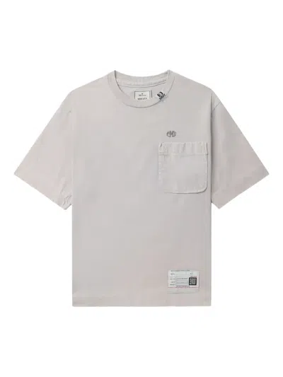 Miharayasuhiro Chest-pocket T-shirt In Gray