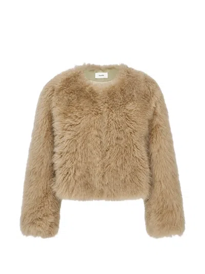 Miharayasuhiro Collarless Jacket In Green