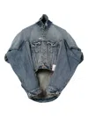 Miharayasuhiro Combinated Denim Jacket In Blue