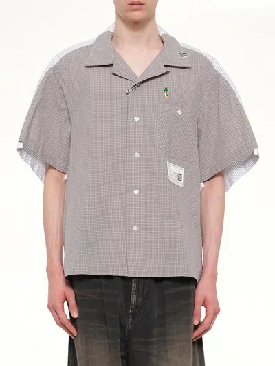 Miharayasuhiro Combined Shirts X Shirts In Gray