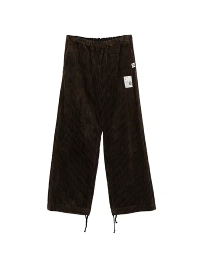 Miharayasuhiro Corduroy Easy Pants In Black