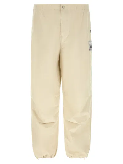 Miharayasuhiro Maison Mihara Yasuhiro Ripstop Parachute Cargo Pants In Neutral