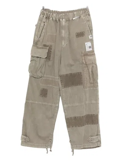 MIHARAYASUHIRO COTTON CARGO TROUSERS