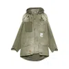 Miharayasuhiro Distressed Field Puffer Jackets Green In Green